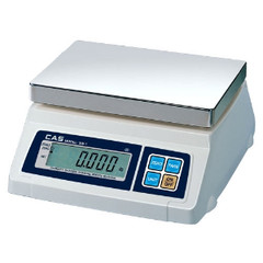 CAS SW-1(50), Portion Control Scale, 50 lb x 0.02 lb, NTEP