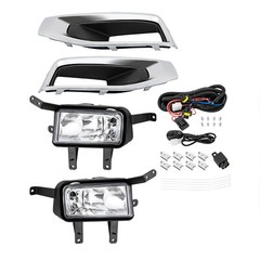 For 2015-2018 GMC Yukon/ Yukon XL Bumper Fog Lights Driving Lamps w/ Wire Switch