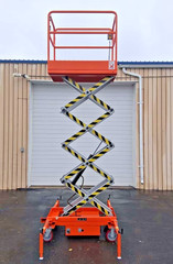 2020 Open Box 5 STAR 16 FEET MAX LIFT ELECTRIC SCISSOR LIFT MAN LIFT