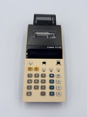 Vintage 1980s Canon P3-DII Printing Calculator Desktop LCD Display Made In Japan
