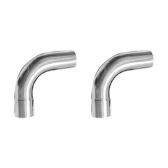 BLACKHORSE-RACING 3″ 76mm Stainless Steel T304 DIY Custom Mandrel Flex Pipe S…
