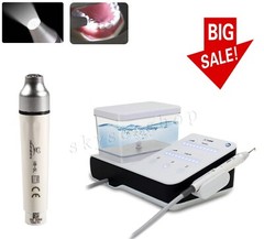 Dental Ultrasonic Scaler w/ LED Handpiece Scaling Perio Endo Auto Water Supply