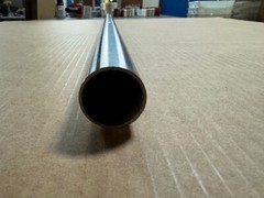 1.00″ OD x 0.065″ Wall Stainless Steel Tube x 12” Length, 304 Stainless Steel