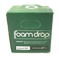 International Paper Foam Drop Premeasured Press-Side Defoamer Pouches Box Of 50