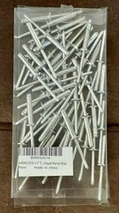 Dome Head Pop Rivets – 3/16″ x 1 in – Aluminum Body – for Kayak Boats – Qty 50