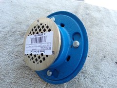 MS FD-12000 Low Profile 5″ Adjustable Floor Drain; mC