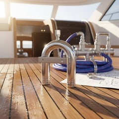 Anti-Siphon Valve Rustproof Yacht Plumbing Fitting Heavy Duty