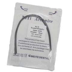 50 Packs Dental Orthodontic Super Elastic Wire Niti Round Arch Wires Ovoid Form