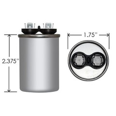 Replacement for CSC 325P356H37N30N4X 35 MFD 370 Volt AC Run Capacitor
