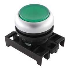 EATON M22-DRLH-G ILLUMINATED PUSH-BUTTON ACTUATOR, 22MM, GREEN
