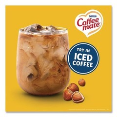 Coffee-Mate 35080 0.38 oz Liquid Coffee Creamer – Hazelnut (180/CT) New