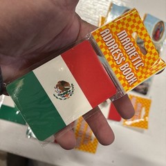 12 X Magnetic Address Books LOT Guadalupe Mexico Credit Card Size Wallet NEW