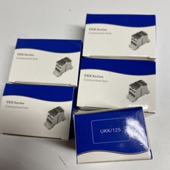 Power Junction Box Distribution Terminal Block Connector DIN Rail 125A PACK OF 5