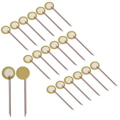 20 Pack 20mm Piezo Discs with Leads, Acoustic Transducer Microphone Piezo Pic…