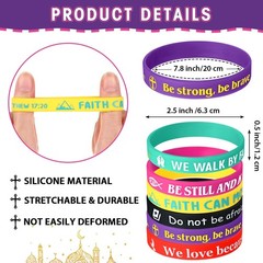 30 Pcs Bible 2.5 inches x 0.5 inches, yellow, green, pink, red, purple, black