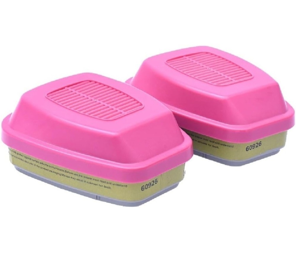 60926 Multi Gas Vapor Cartridge P100 Filter PPE Respirator 2Pack NEW EXP 2029