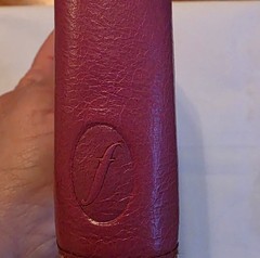 RARE Filofax Malden Pink Fuchsia Leather Pocket M6 Ring Organizer Planner Binder