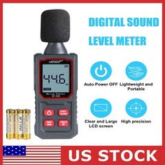 30-130dBA Digital Decibel Meter Noise Meter Handheld Sound Level A Double Meter
