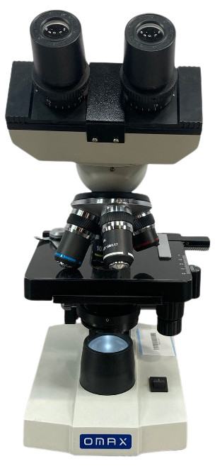 OMAX BINOCULAR LABORATORY MICROSCOPE !