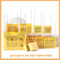 X2 Safety Capacitor ±10 % Various Values 275V -1uF 2.2uF 4.7nF 22nF 100nF 470nF