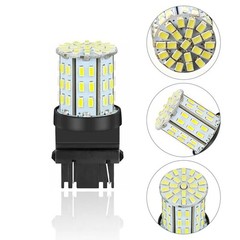 4x 3157 3057 3357 LED Bulbs 64 SMD 50,000 Hours 6000K White for Reverse Lights