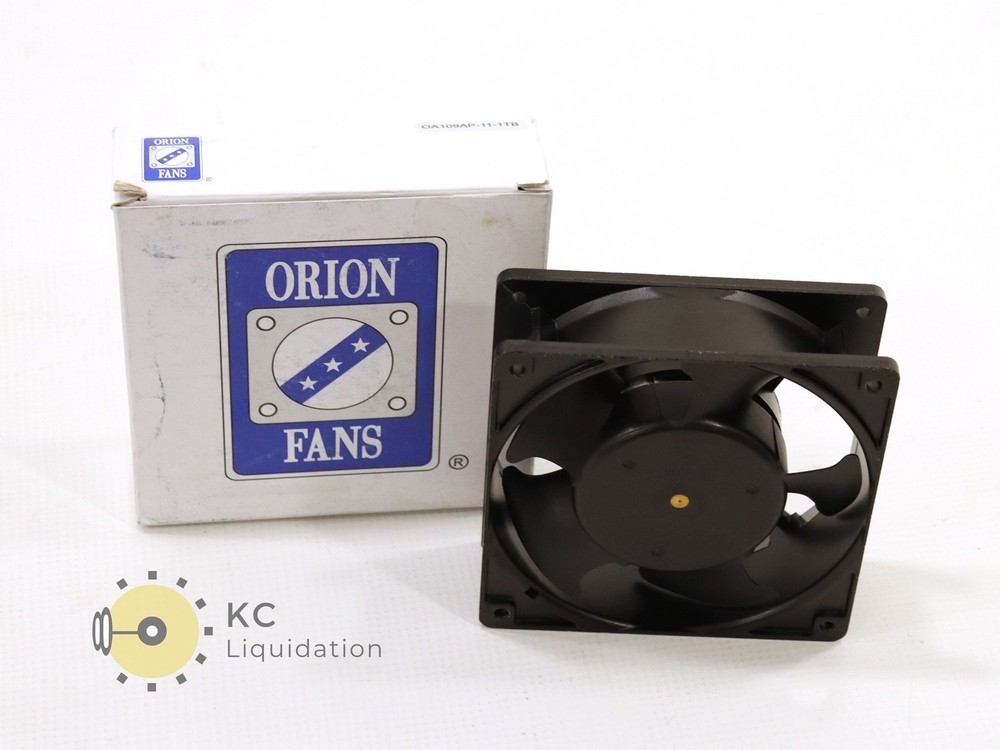 Orion Cooling Fan OA109AP-11-1TB 2446 110-120V 50/60Hz AC Fan (Black)