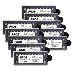 5PKS PROB Dental Orthodontic Metal Brackets Monoblock MIM MBT/ROTH 022/018 345H