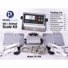 Livestock Scale Kit for Cattle Hogs Sheep Goats Pigs Squeeze Chutes Pallet scale