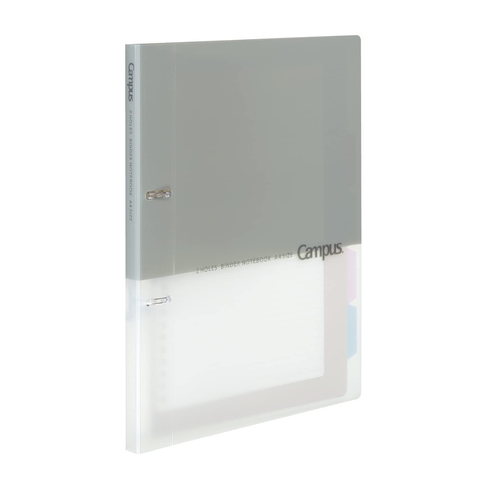 A4 Gray Storage Binder With 10 B5 Papers And 5 Tab Dividers For Easy Organiza…