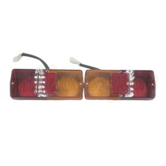 2x Left Right Rear Tail Light Lamp Taillight Fit for Kubota M L Series Tractor