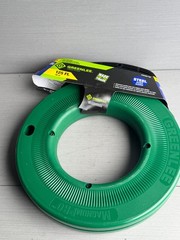 Greenlee FTS438-125 Steel Fish Tape 125 Ft x 1/8 Cable Puller Reel Electrical