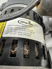 Whip Mix 75R537-V183-H311CX Vacuum Pump Dual Head 1/3HP