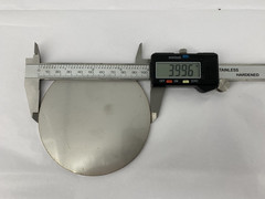 1/8” Stainless Steel 304 Plate Round Circle Disc 4” Diameter .125″ Thickness