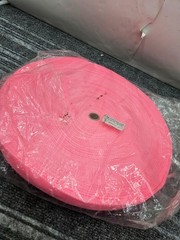 WEBL20LPK 1″ x 100 Yards Medium-Weight Polypropylene Webbing- Light Pink
