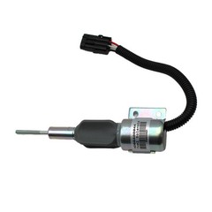 Fuel Shutoff Solenoid Fits Case Skid Steer 1840 1845C 75XT 90XT Replaces J932529