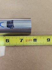 (Tag C71) 1.125″ Dia Titanium Round Rod x 7+” Inch Long 6AL4V-ELI Medical Grade