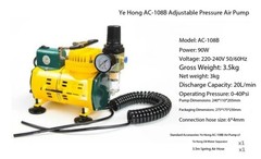Air/Spray Pump AC-108B Single Water Filter + Spring for Gund Painting Tools