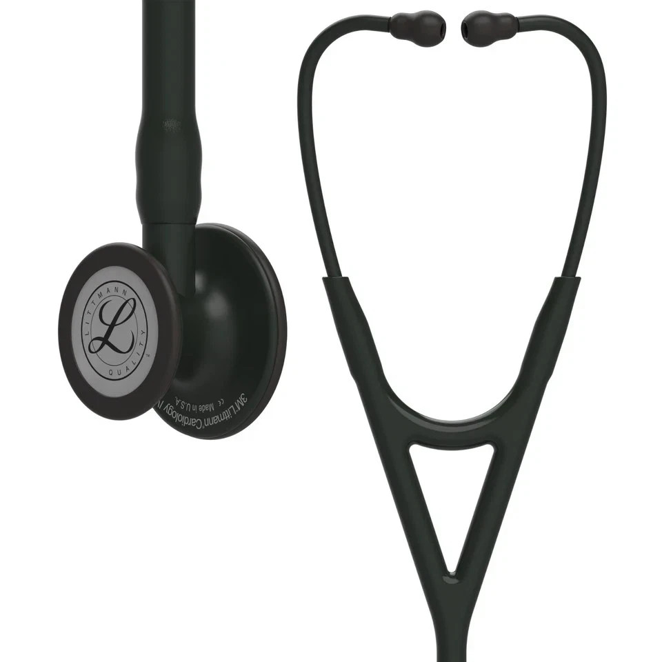 3M Littmann Cardiology IV Stethoscope 6163 27″ Black Tube Free Shipping