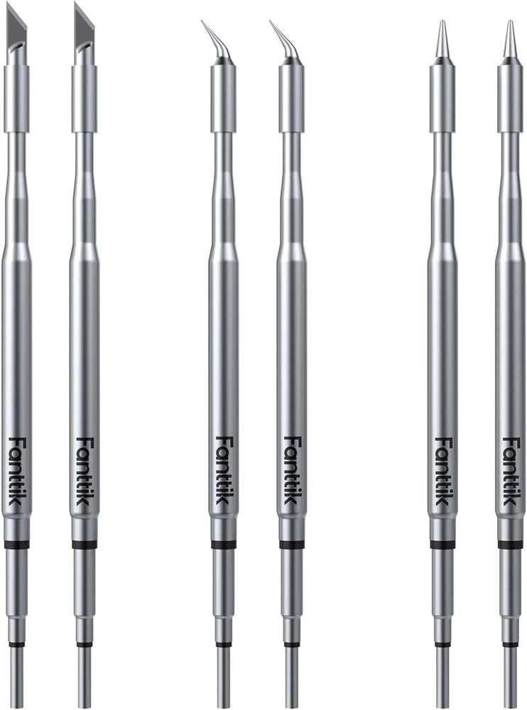 Fanttik C210 Soldering Iron Tips, Replacement Solder Tips for T1 Max, C210-K/I/I