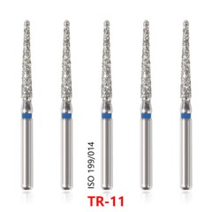 20Types 100Pcs Dental Diamond Burs Drills For High Speed Handpiece Medium FG BUR