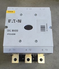 Eaton XTCE400M Moeller Series 3-Pole Contactor 400A DIL M400
