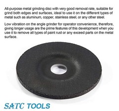 100 PACK Grinding Wheels 4-1/2″ x 1/4″ x 7/8″ Metal Steel 4.5 Disc Angle Grinder