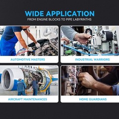 99NEW SCOPIX 4-Way 360° PRO Articulating Borescope Endoscope Inspection Camera