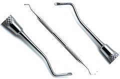 Dental Excavator 17W Restorative Instrument 1.2/1.25mm Spoon End Stainless Steel