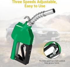 3/4 inch Automatic Fuel Nozzle Self-sealing Diesel Transfer Nozzle Auto Shut Off