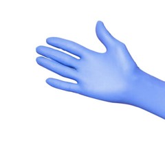 Basic 10-2000PCS Blue Synmax Vinyl Exam Gloves Latex-Free S-SIZE- 4 BOXES (400)