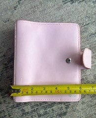 Print Pression A6 Rings Planner Baby Pink Silver Bow Oops Edition 6-Ring Binder