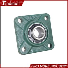 4 PCS UCF205-16 Solid Base Pillow Block Flange Bearing 1″ Bore 4 Bolt