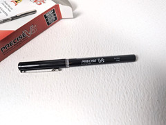 Pilot 35334 Precise V5 0.5 mm Roller Ball Pen – X-Fine, Black, 10 out of 12