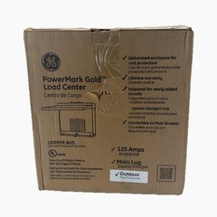 GE 125 Amp Outdoor 8/16 Main Lug Circuit Breaker Load Center Panel TLM812RCUP
